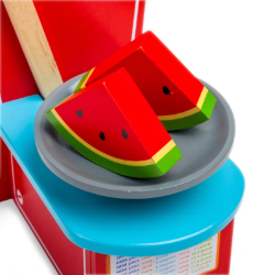 Bigjigs Watermeloen - Houten Speelfruit - Vanaf 3 jaar