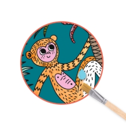 Djeco In de jungle - magische onthulverfset - van 3 tot 6 jaar