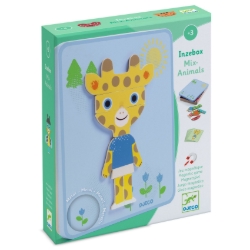 Djeco Inzebox Mix Animals – magnetisch dierenspel – vanaf 3 jaar
