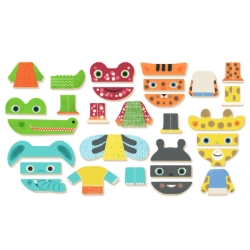 Djeco Inzebox Mix Animals – magnetisch dierenspel – vanaf 3 jaar