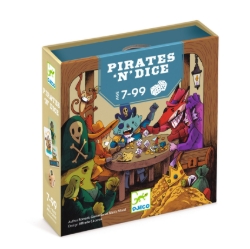 Djeco Pirates ’n’ Dice - dobbelspel - van 7 tot 99 jaar