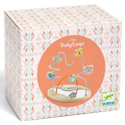 Djeco BabyLoopi - kralenbaan met spiegel - vanaf 18 maanden