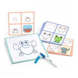 Djeco Step by Step Baby & Co - tekenset - van 4 tot 6 jaar