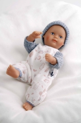Schildkröt - Mijn eerste babypop blauw - vanaf 9 maanden