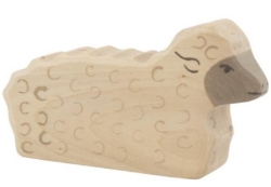 Holztiger Schaap liggend – Houten Speelfiguur – vanaf 3 jaar