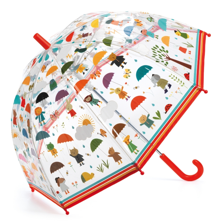 Djeco In de regen - kinderparaplu - vanaf 4 jaar