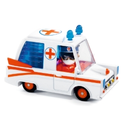 Djeco Hurry Ambulance - Crazy Motors speelauto - van 3 tot 9 jaar