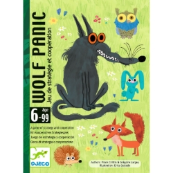 Djeco WolfPanic - samenwerkingskaartspel - van 6 tot 99 jaar