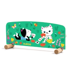 Djeco Table Card Holder - houten kaartenhouder - vanaf 3 jaar