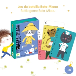 Djeco Bata-Miaou - vergelijkingskaartspel - van 3 tot 6 jaar