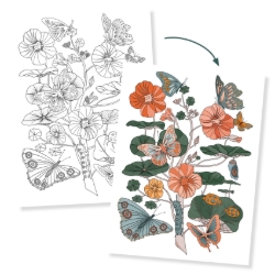Colouring Gallery - kleurposterset - van 8 tot 99 jaar
